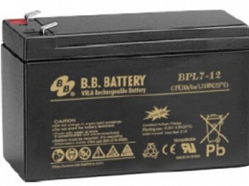 BB蓄电池BPL7-12（12V7AH）